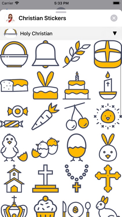 Christian Stickers App screenshot-7