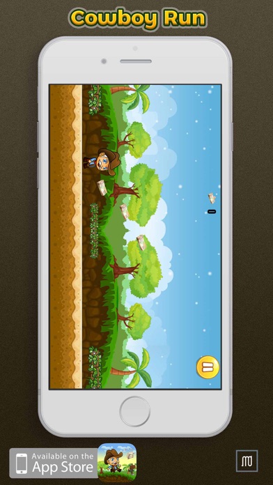 Cowboy Run : running game screenshot 2