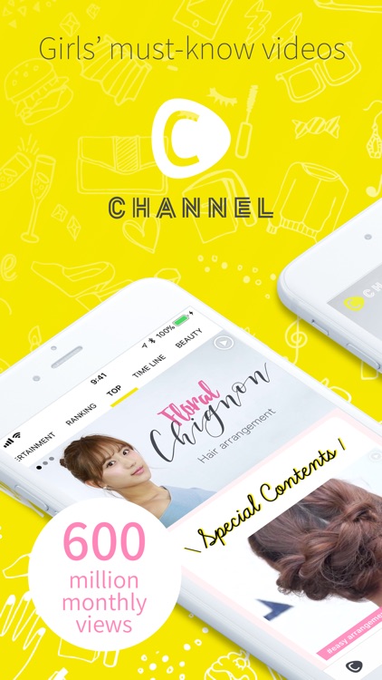 C CHANNEL - girls howto videos screenshot-0