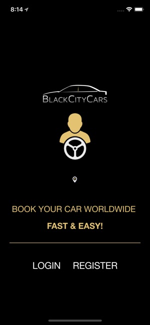 Black City Cars Driver