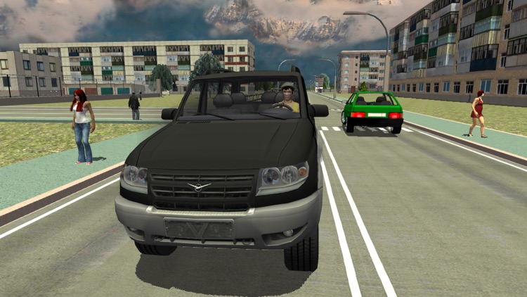 Real City Russian Car Driver