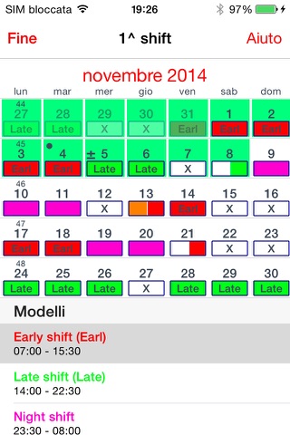 Roster-Calendar screenshot 3
