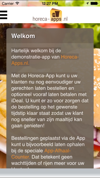 Horeca App