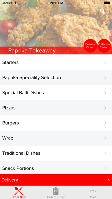 Paprika Takeaway screenshot 2