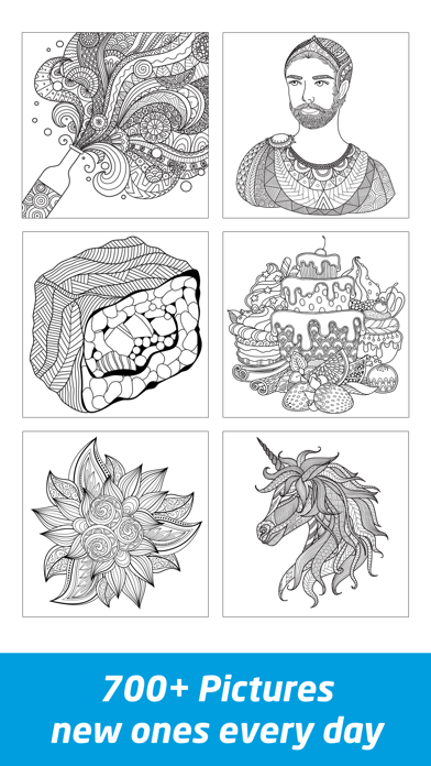 Coloring Book Pages for Adults screenshot 2