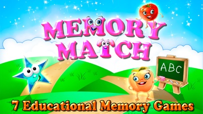 Preschool Memory Match and Learn : 6 in 1 Educational Matching Games for Kids HD Screenshot 1