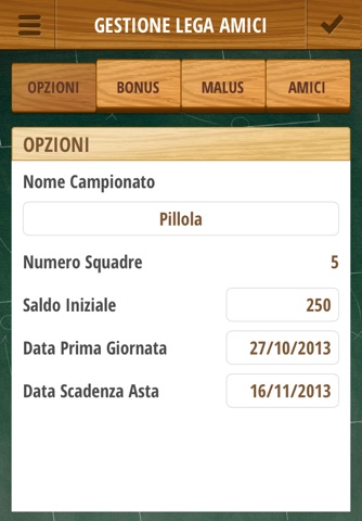 Tuttosport League Lega Amici screenshot 2