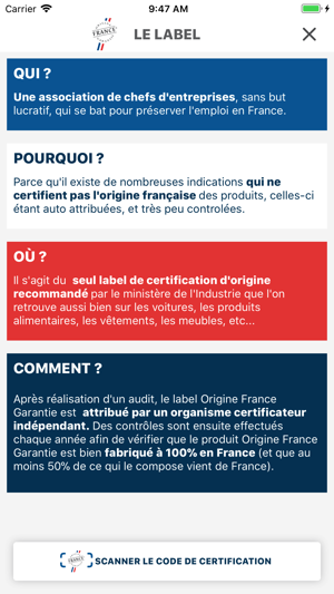 Origine France Garantie(圖2)-速報App