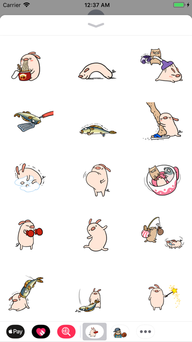 Friend Of Pig Animated Sticker screenshot 2
