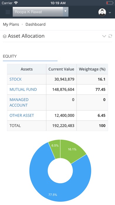 EnrichWise Wealth Tracker screenshot 4