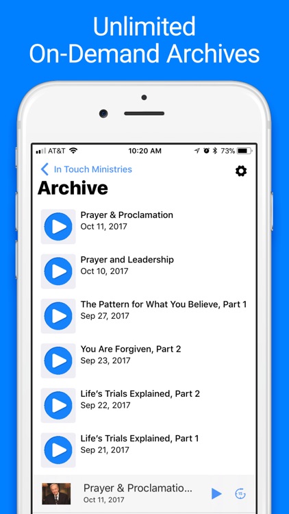 OnePlace - Christian Audio screenshot-4
