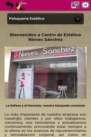 Nieves Sánchez Estilistas screenshot 3