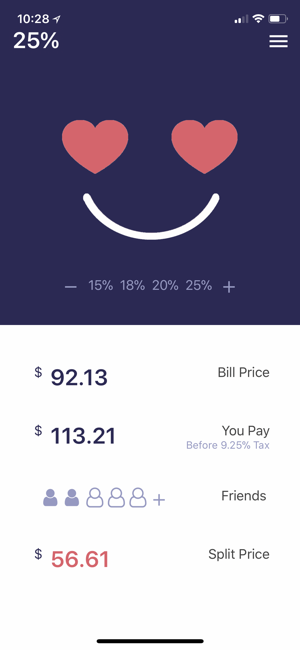 Smiley Tip - Tip Calculator(圖4)-速報App