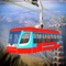 Reach out for your gear and get ready to control sky tram to drop off passengers from one mountain to another