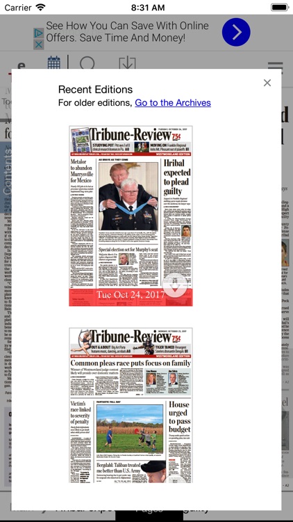 Tribune-Review eTrib screenshot-3