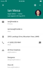 Google Admin Captura de tela 2