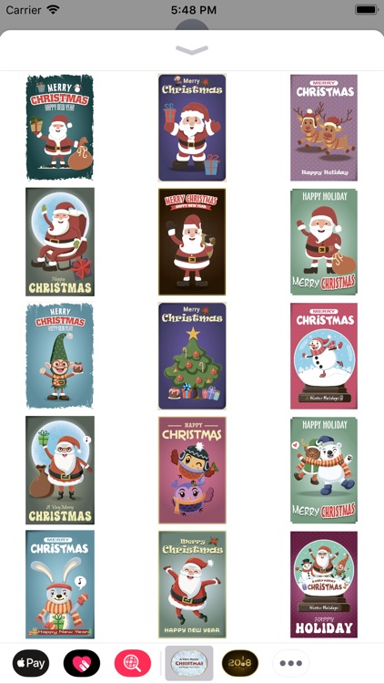 Christmas Cards for imessage! screenshot-4