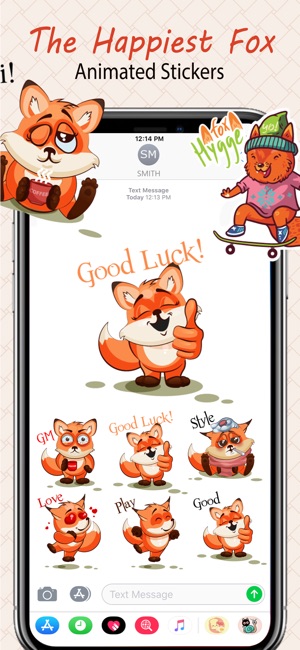 Cute Fox Stickers(圖2)-速報App