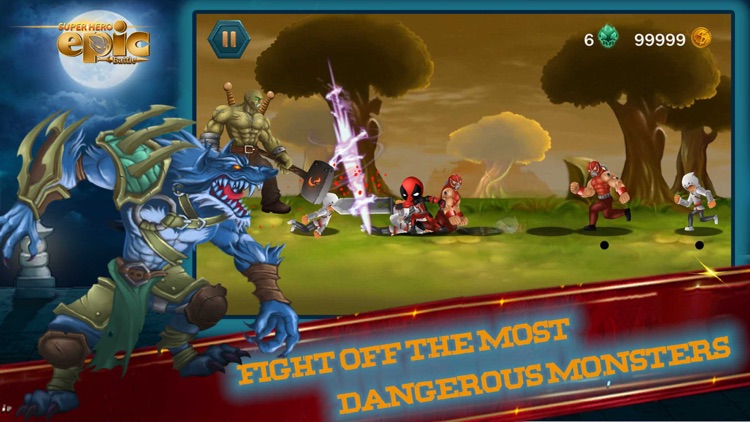 Super heroes Epic Battle screenshot-3