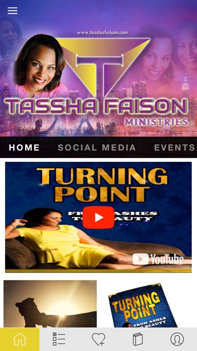 Tassha Faison Ministries screenshot 2