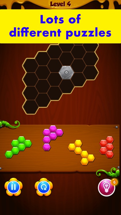 HoneyComb Puzzle - game screenshot-3