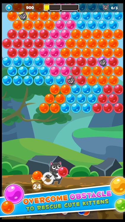 Cute-ie Kitty Bubble Shoot-ie