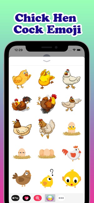 Chick Hen Cock Emoji