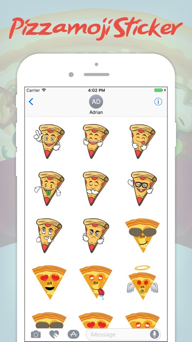 The Pizza Emoji Sticker screenshot 2