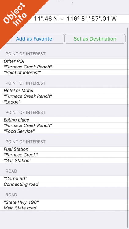 Death Valley National Park - GPS Map Navigator screenshot-3