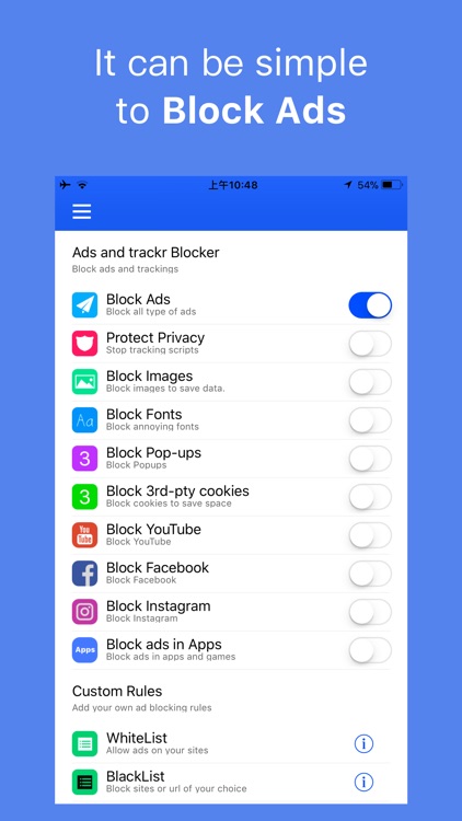 Adblock Shield, ad blocker app to block ads