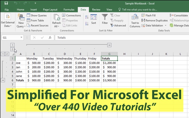 Simplified For Microsoft Excel