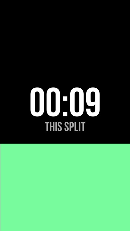 Split - a HIIT interval timer