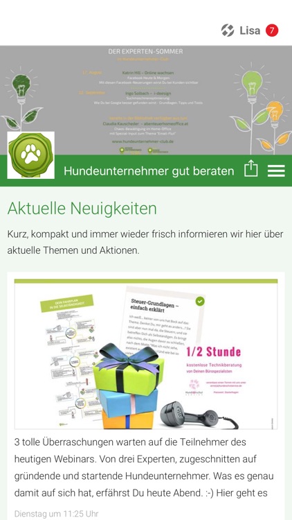 Hundeunternehmer gut beraten