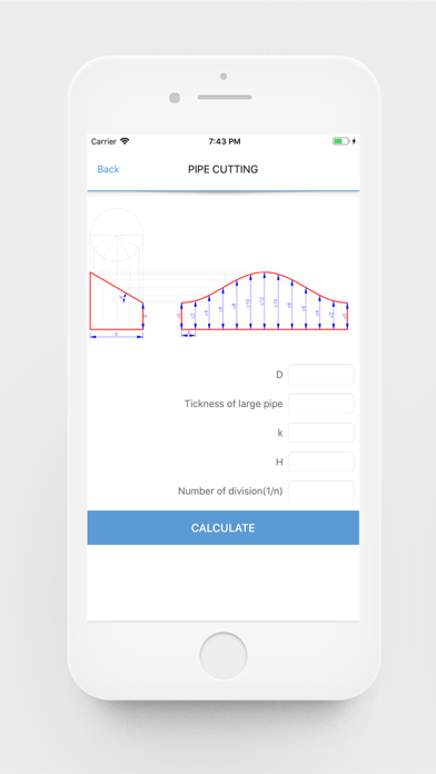 Pipe Cutting Calculator screenshot 4