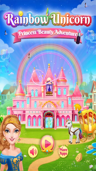 How to cancel & delete Rainbow Unicorn Princess from iphone & ipad 1