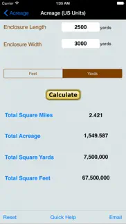 How to cancel & delete acre & area & acreage 3