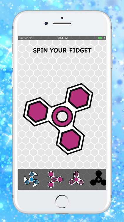 Fidget Spinner App & Stickers