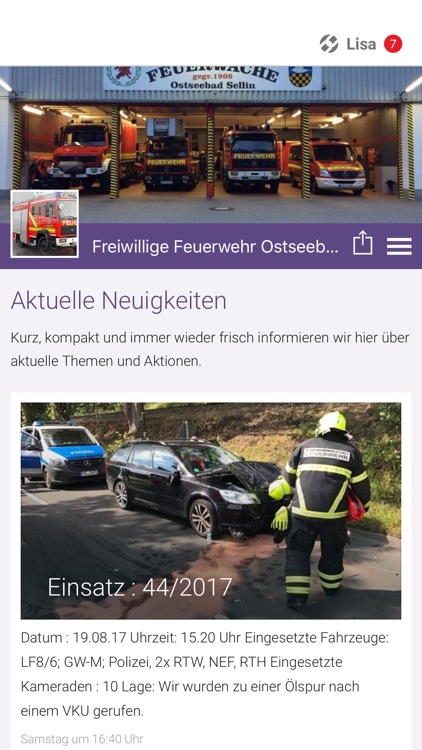 Feuerwehr Ostseebad Sellin