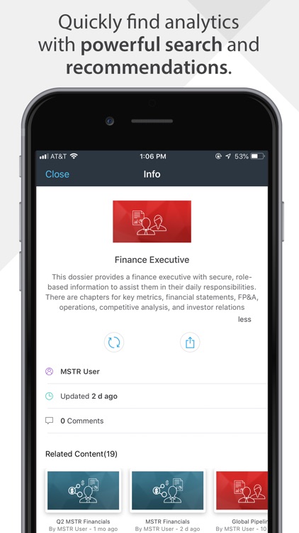 MicroStrategy Library