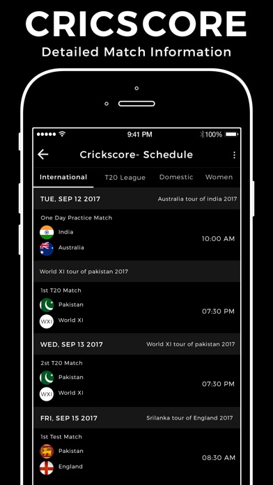 Cricket Live Line - CricScore screenshot 4