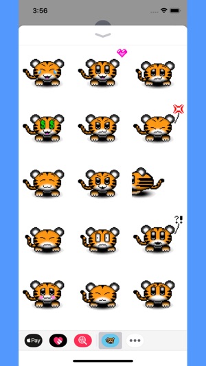 Cuties Anim Stickers - Tiger(圖3)-速報App