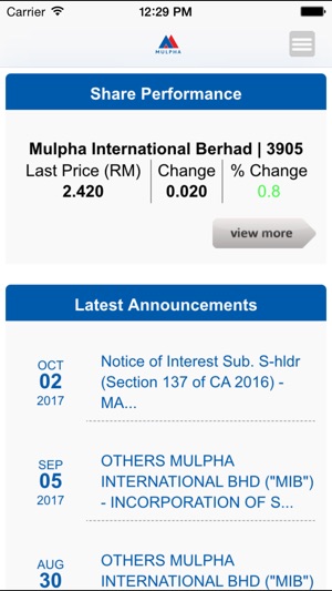 Mulpha International Berhad(圖2)-速報App