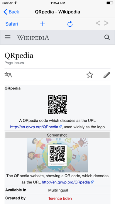 QRweb screenshot 2