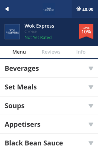 Wok Express screenshot 3