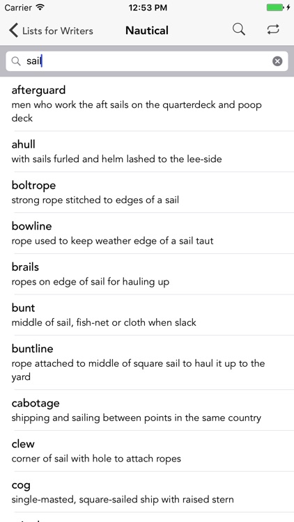 Lists for Writers - ideas for creative writing screenshot-4
