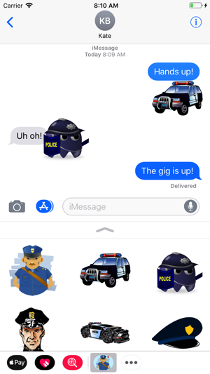 Police Stickers: Hands Up!(圖1)-速報App