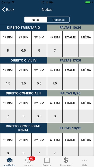 FDSBC Acadêmico screenshot 3