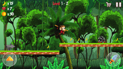 Little Monkey Jungle Adventure screenshot 3