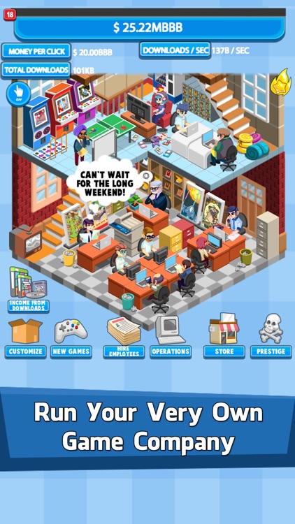 Video Game Tycoon: Tap Story