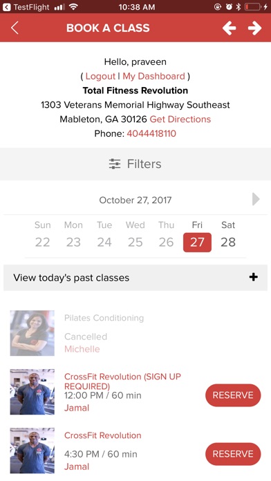 Total Fitness Revolution App screenshot 3